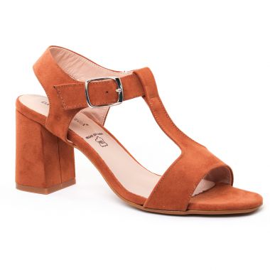 Nu Pieds Et Sandales Daniela Vega 1151 Marron, vue principale de la chaussure femme