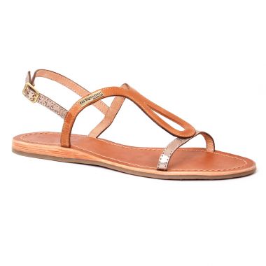 Nu Pieds Et Sandales Les Tropeziennes Baba Miel Or, vue principale de la chaussure femme