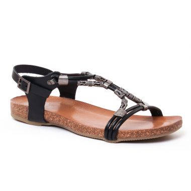 Nu Pieds Et Sandales Porronet 2217 Noir, vue principale de la chaussure femme