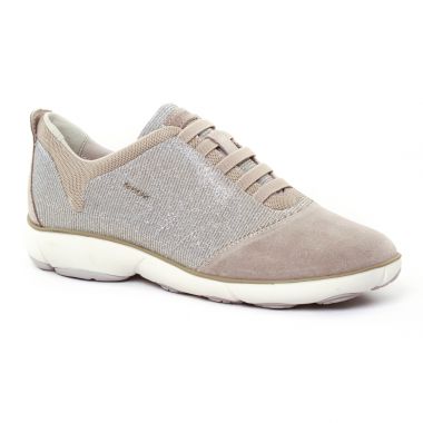 Tennis Et Baskets Mode Geox D641Eg Taupe, vue principale de la chaussure femme