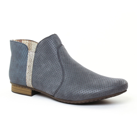 Bottines Et Boots Rieker 71975 Jeans, vue principale de la chaussure femme
