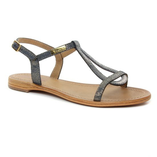 Nu Pieds Et Sandales Les Tropeziennes Hamat Marine Irise, vue principale de la chaussure femme