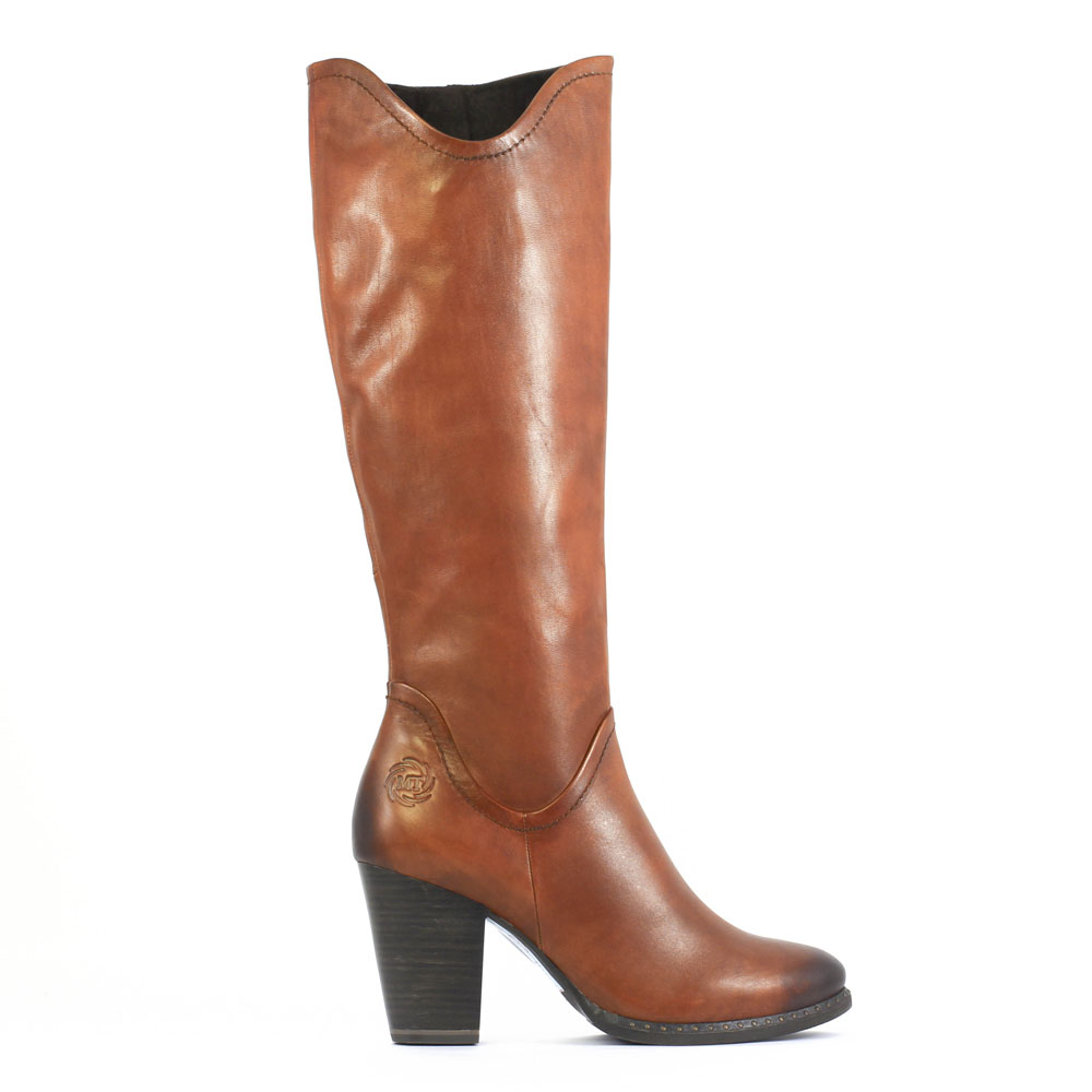 bottes marron mode femme automne hiver vue 2