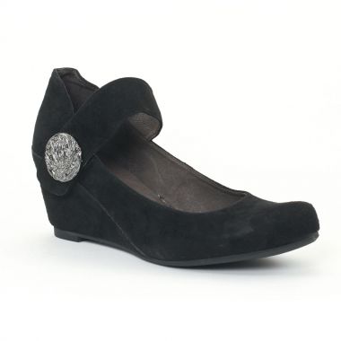 Babies Mamzelle Sari Velours Noir, vue principale de la chaussure femme