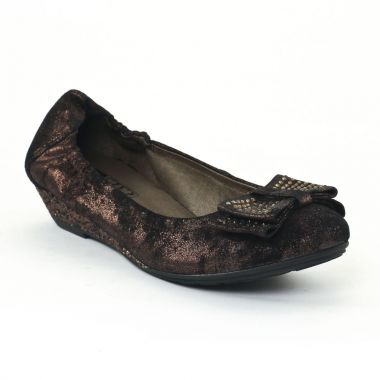 Ballerines Mamzelle Bonny Bronze, vue principale de la chaussure femme