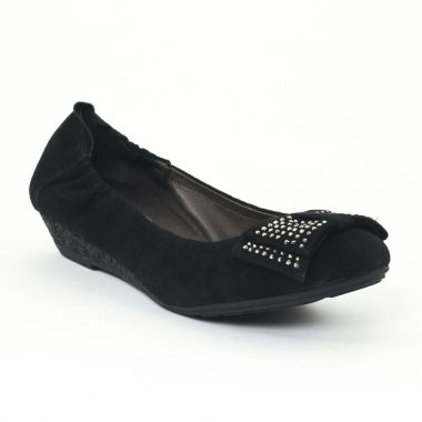 Ballerines Mamzelle Bonny Noir, vue principale de la chaussure femme