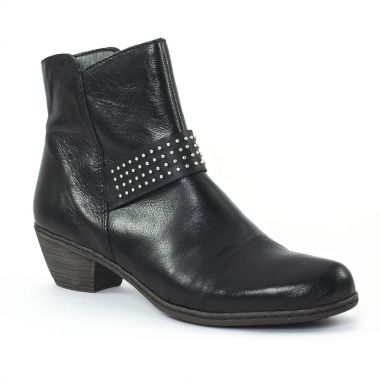 Bottines Et Boots Rieker 71461 Schwarz, vue principale de la chaussure femme