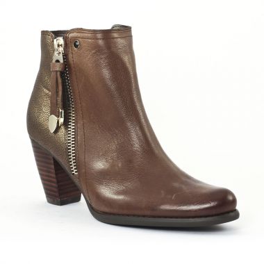 Bottines Et Boots Fugitive Prime Taupe, vue principale de la chaussure femme