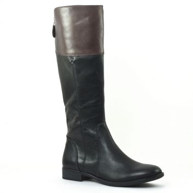Bottes Tamaris 25530 Black Graphite, vue principale de la chaussure femme
