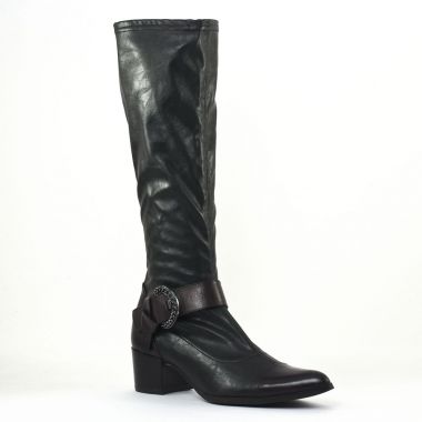 Bottes Fugitive Haker Noir, vue principale de la chaussure femme