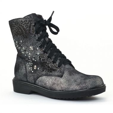 Bottines Et Boots Mamzelle Unes Etain, vue principale de la chaussure femme
