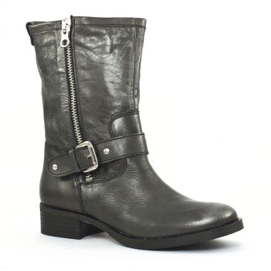 Bottes Scarlatine co77235c Noir argent, vue principale de la chaussure femme