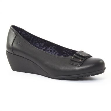 Ballerines Dorking 6173 Noir, vue principale de la chaussure femme