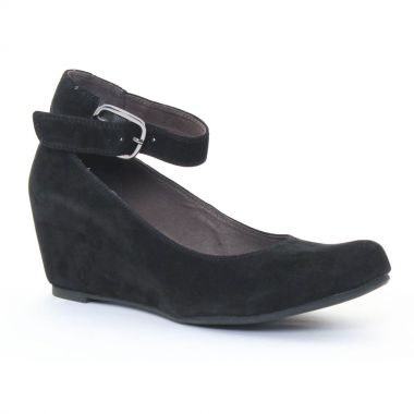 Ballerines Mamzelle Sarah noir, vue principale de la chaussure femme