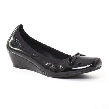 Ballerines Jb Martin Nolton Vernis noir, vue principale de la chaussure femme