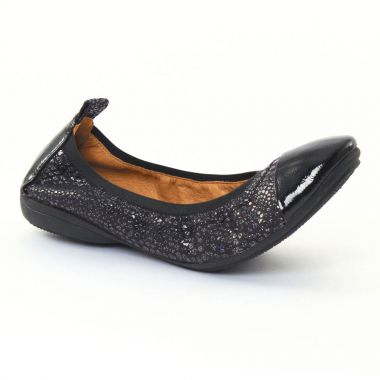 Ballerines Fugitive Nozy Vernis noir noir, vue principale de la chaussure femme
