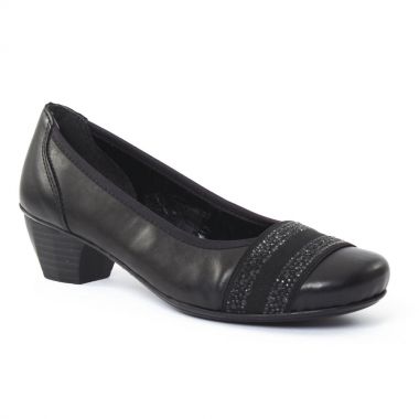 Ballerines Rieker 41772 Noir, vue principale de la chaussure femme