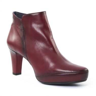 Bottines Et Boots Dorking 6413 Blesa Bordeaux, vue principale de la chaussure femme