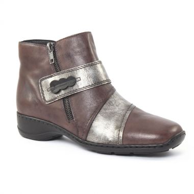 Bottines Et Boots Rieker 78352 Graphite, vue principale de la chaussure femme