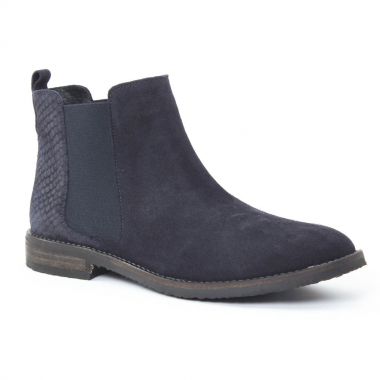 Bottines Et Boots Scarlatine 6605 Marine, vue principale de la chaussure femme