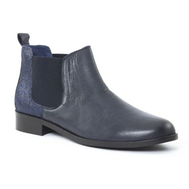 Bottines Et Boots Scarlatine 6444 Marine, vue principale de la chaussure femme