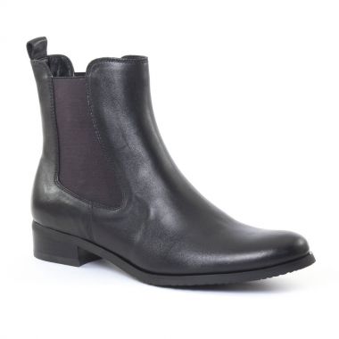 Bottines Et Boots Fugitive Role Nappa noir, vue principale de la chaussure femme