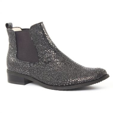 Bottines Et Boots Fugitive Rola Galucha Noir, vue principale de la chaussure femme