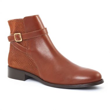Bottines Et Boots Scarlatine 2718 Cognac, vue principale de la chaussure femme