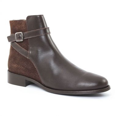 Bottines Et Boots Scarlatine 2718 Marron, vue principale de la chaussure femme