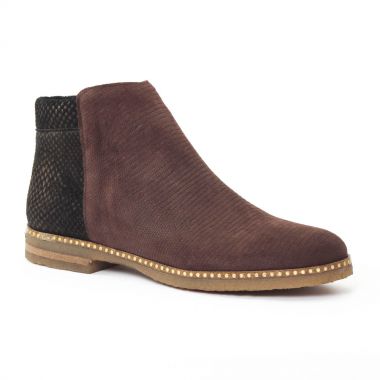 Bottines Et Boots Axell Rime Choco Bronze, vue principale de la chaussure femme