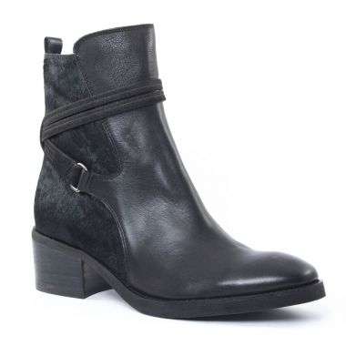 Bottines Et Boots Mamzelle Panter Noir, vue principale de la chaussure femme