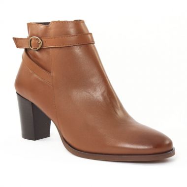 Bottines Et Boots Scarlatine 77305 Cognac, vue principale de la chaussure femme
