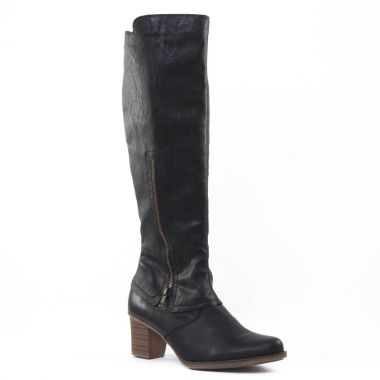 Bottes Rieker Z7690 Noir, vue principale de la chaussure femme