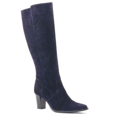 Bottes Scarlatine Finon Marine, vue principale de la chaussure femme