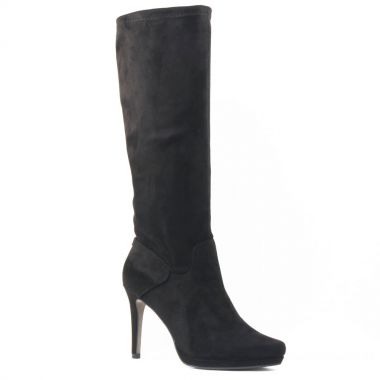 Bottes Tamaris 25531 Black Gold, vue principale de la chaussure femme