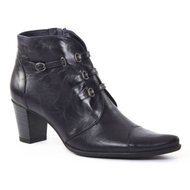 Bottines Et Boots Dorking 6442 Deisy Bleu, vue principale de la chaussure femme