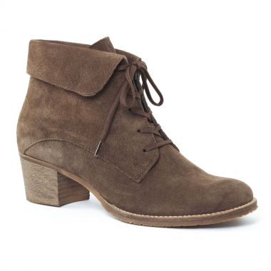 Bottines Et Boots Scarlatine 3313 Taupe, vue principale de la chaussure femme