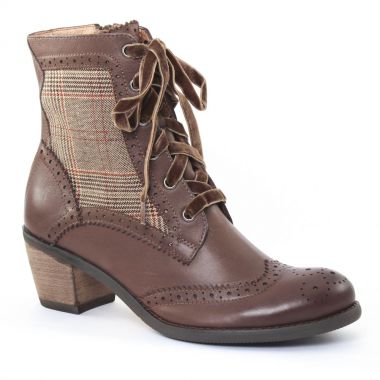 Bottines Et Boots Mamzelle Oman Taupe, vue principale de la chaussure femme