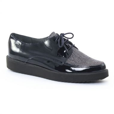 chaussures femme vernis noir