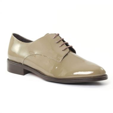 Chaussures À Lacets Scarlatine 22034 Vernis Taupe, vue principale de la chaussure femme