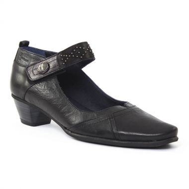 Escarpins Dorking 6487 Edurne Noir, vue principale de la chaussure femme