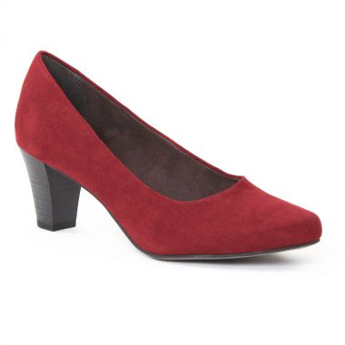 Escarpins Tamaris 22430 Merlot, vue principale de la chaussure femme