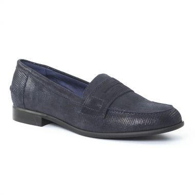 Mocassins Costa Costa PintoDiBlu 10570 Bleu, vue principale de la chaussure femme
