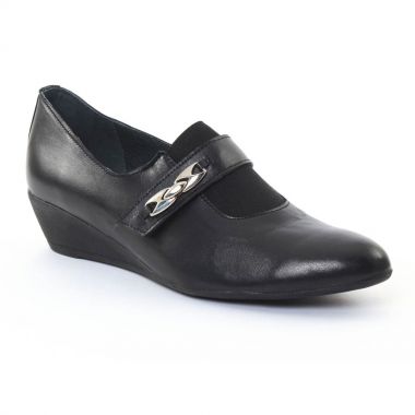 Mocassins Scarlatine 7912 Noir, vue principale de la chaussure femme