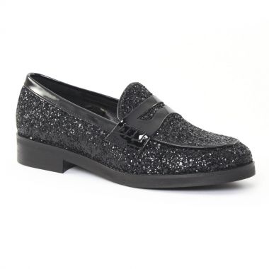 Mocassins Scarlatine 11013c Noir, vue principale de la chaussure femme