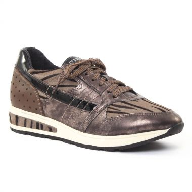 Tennis Et Baskets Mode Mamzelle Ukase Taupe, vue principale de la chaussure femme