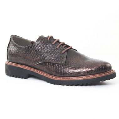 Chaussures À Lacets Marco Tozzi 23712 Copper, vue principale de la chaussure femme