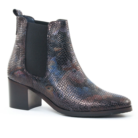 Bottines Et Boots Pintodiblu PintoDiBlu 62841 Bleu, vue principale de la chaussure femme