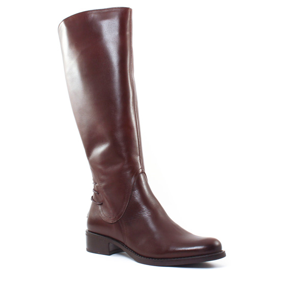 Bottes Scarlatine Msv5770 Vitello Sigaro, vue principale de la chaussure femme