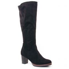 Chaussures femme hiver 2017 , bottes stretch marco tozzi noir
